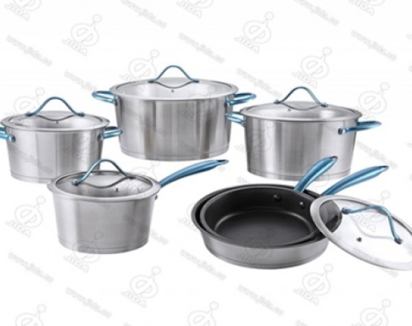 Stainless steel pot cleaning method